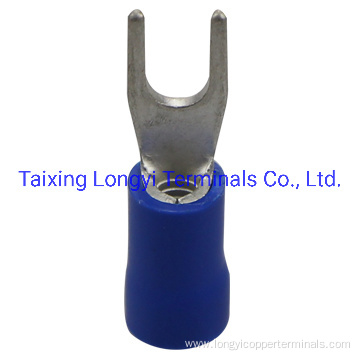 Insulated Copper Terminal Connector Fork Terminal